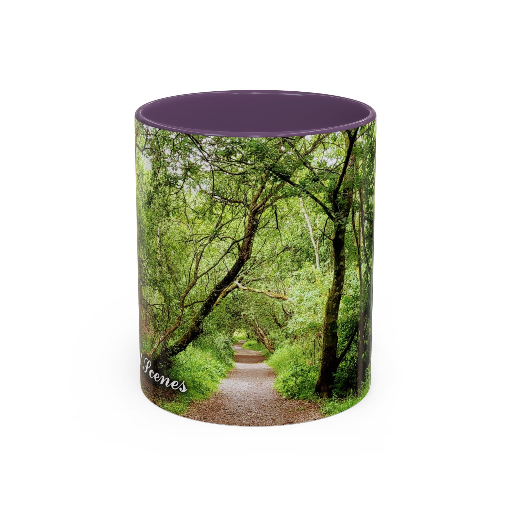 Forest way Coloured Coffee Mug