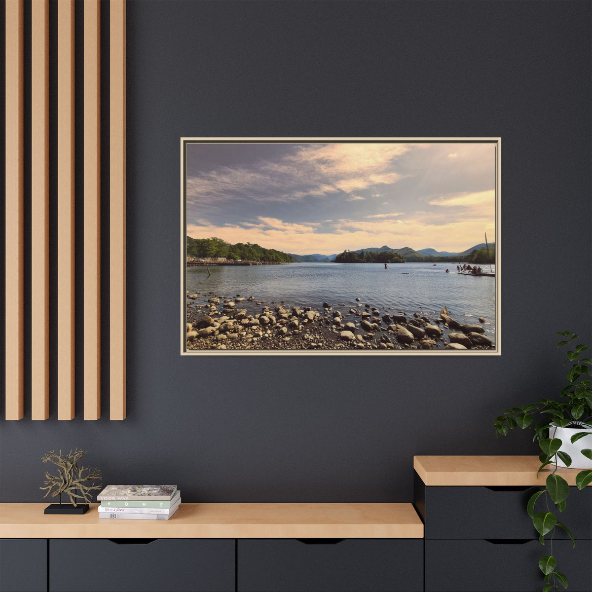 Old Lake (Framed)
