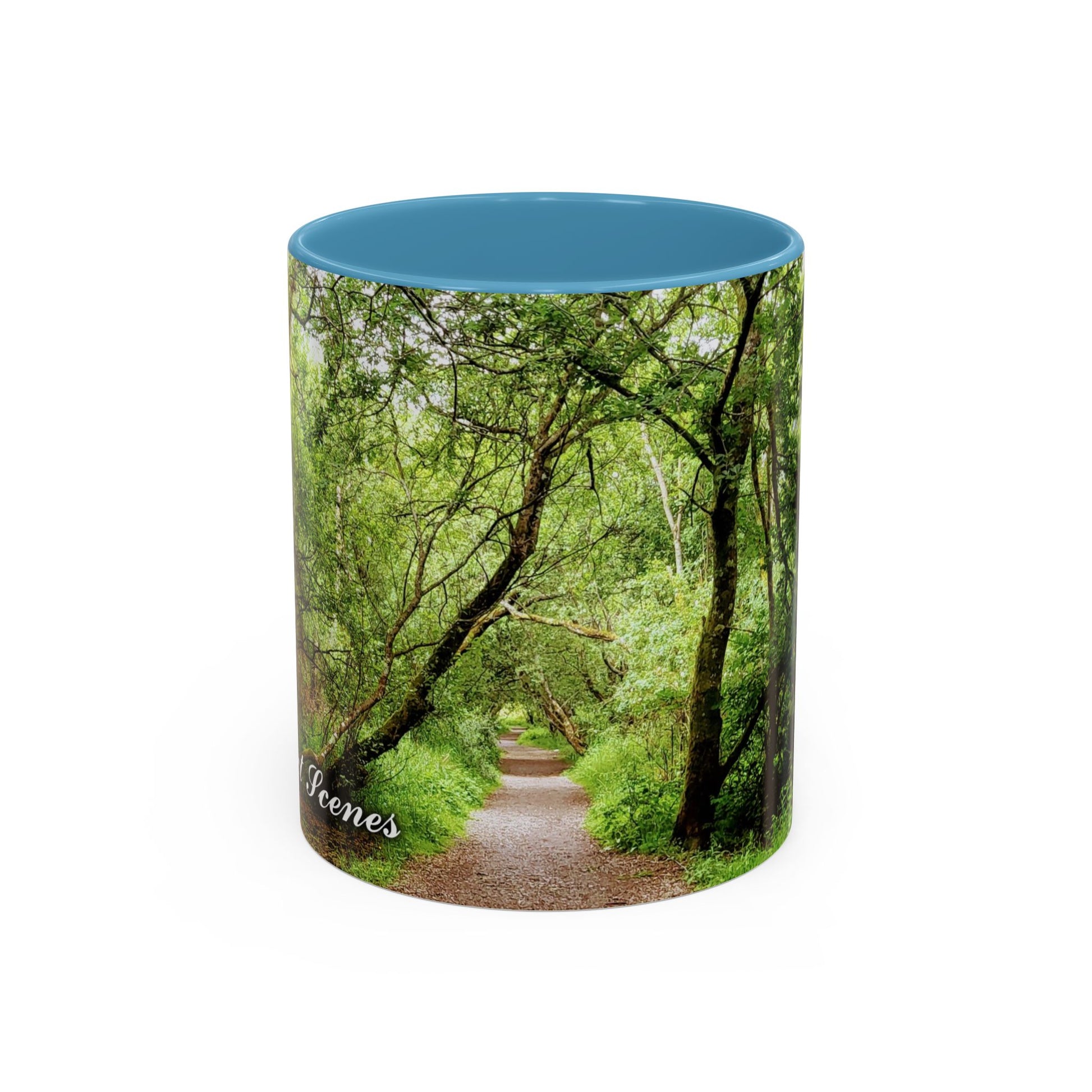 Forest way Coloured Coffee Mug