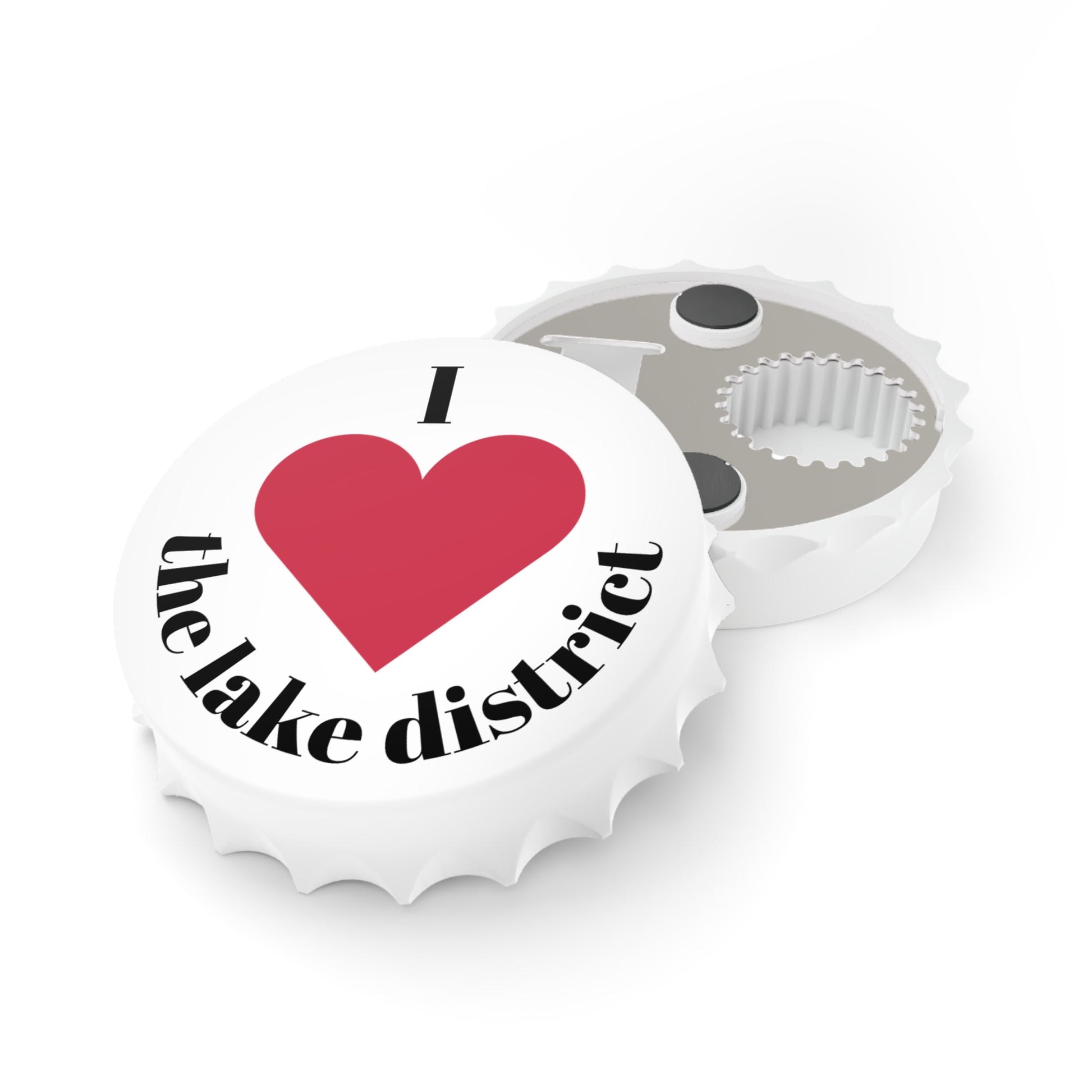 I Love the Lake District Bottle Opener