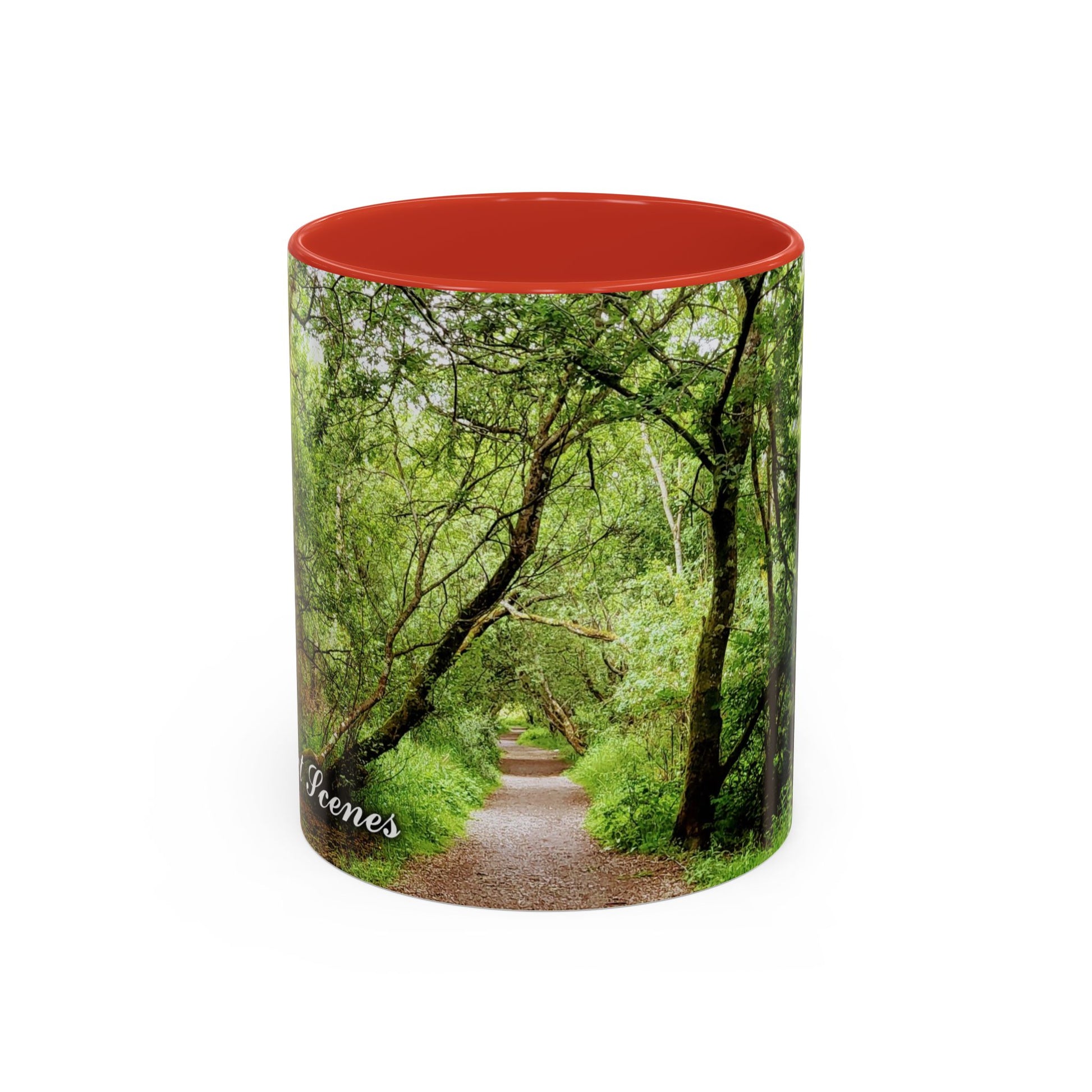 Forest way Coloured Coffee Mug