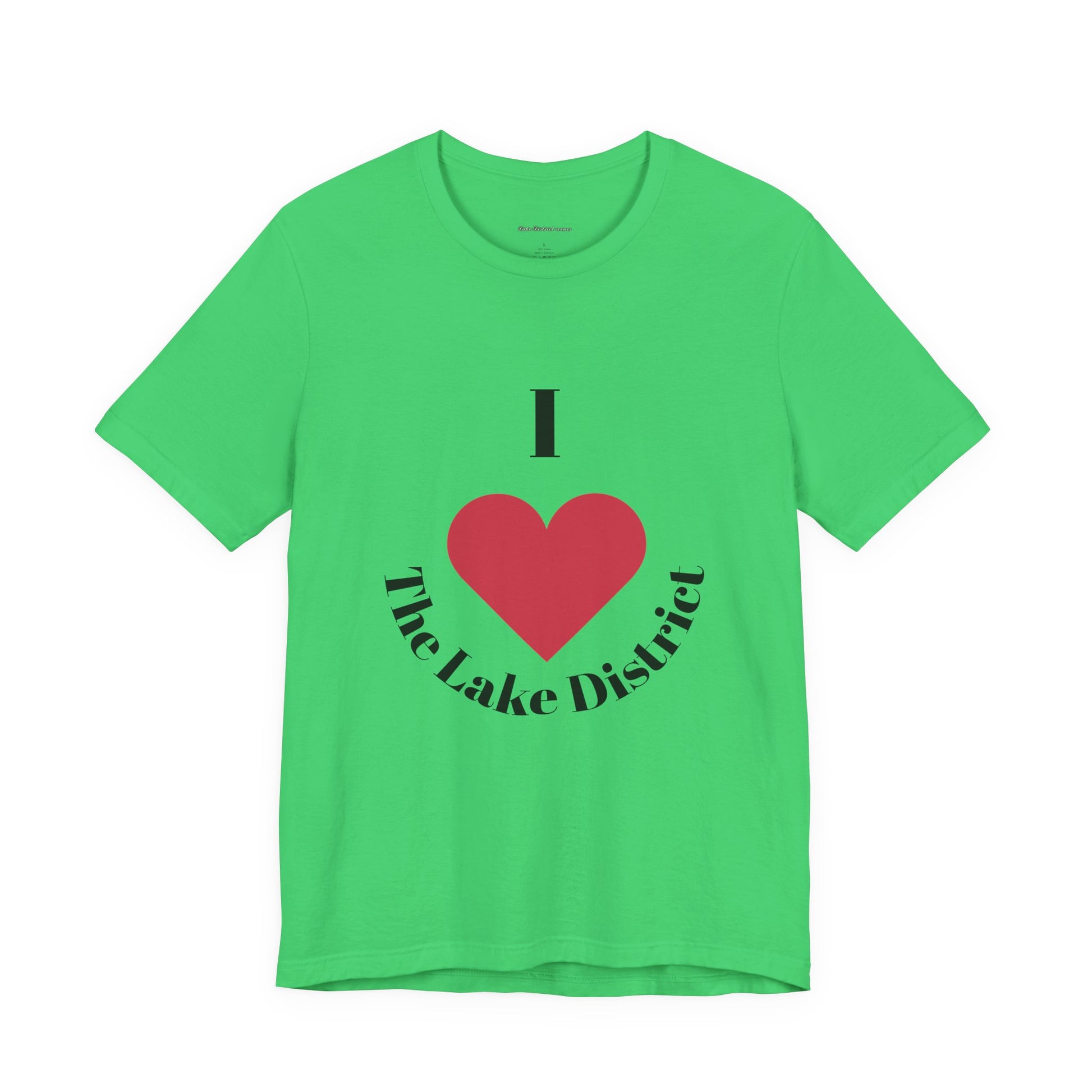 I Love The Lake District Unisex Tee