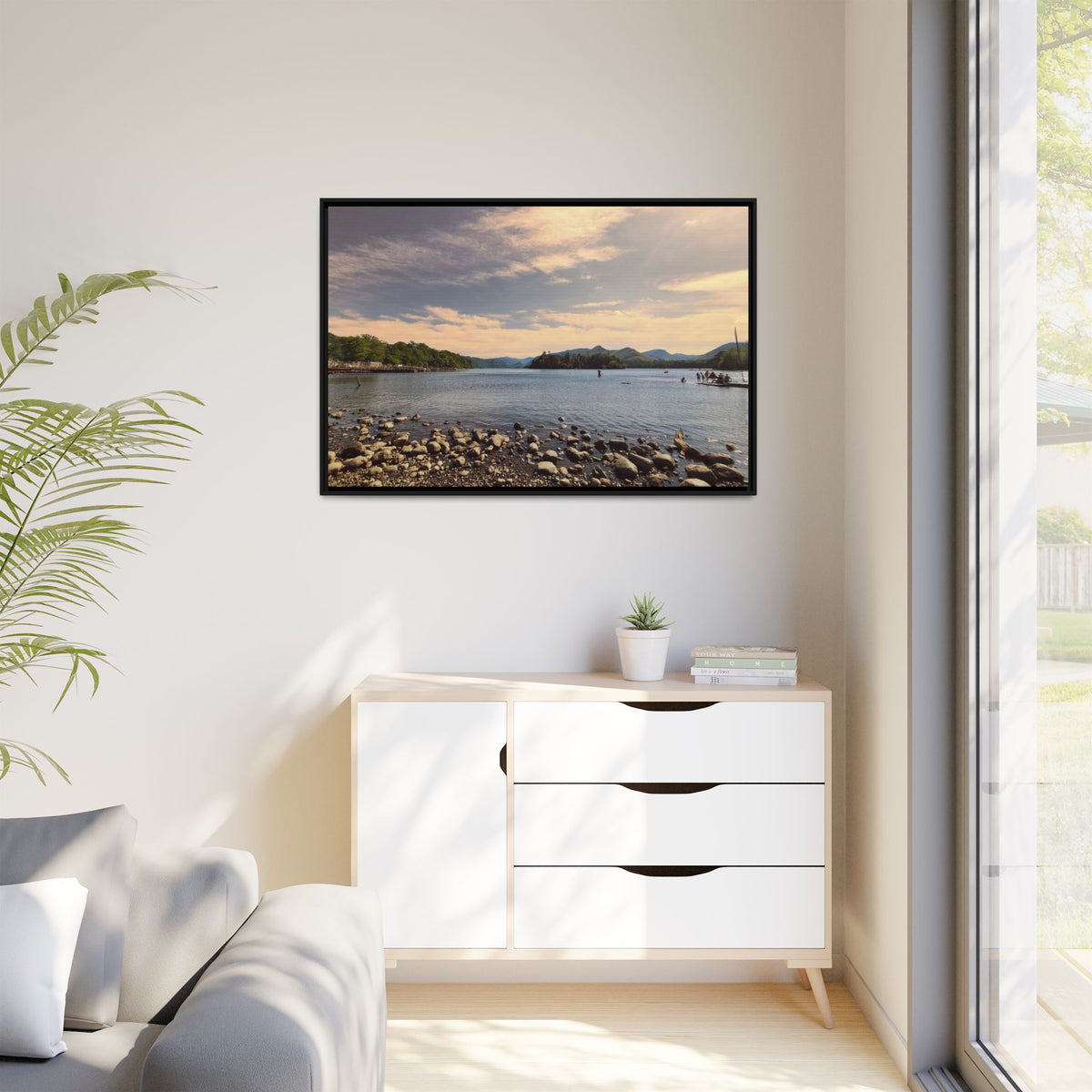 Old Lake (Framed)
