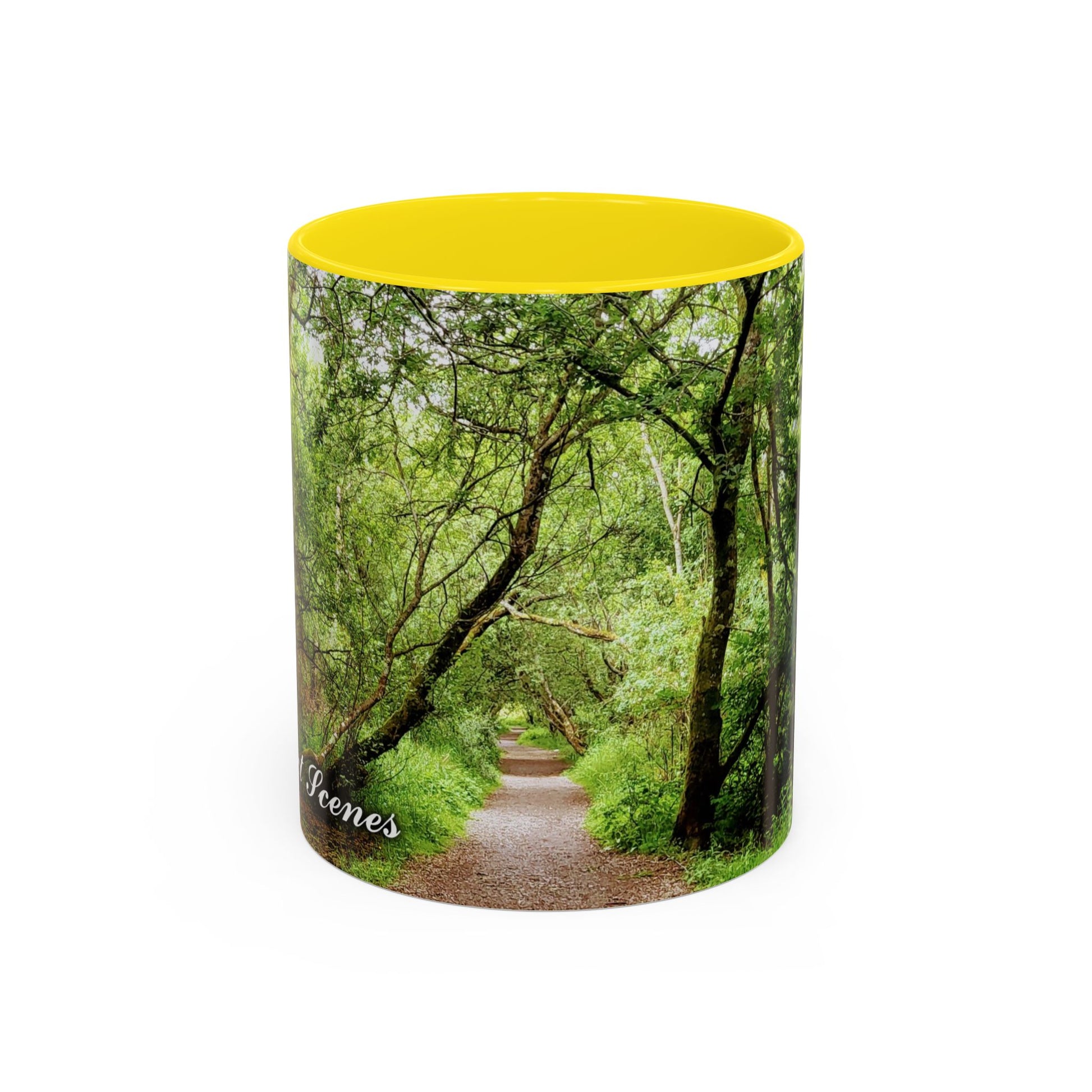 Forest way Coloured Coffee Mug