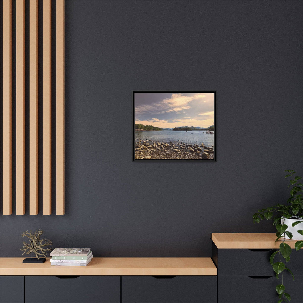 Old Lake (Framed)