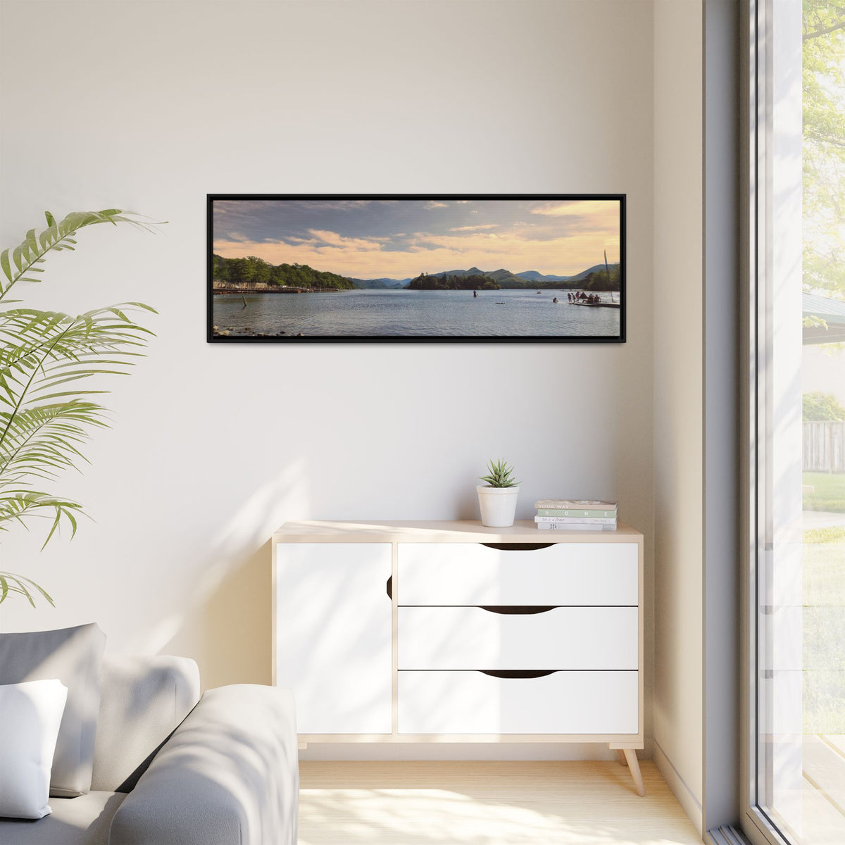 Old Lake (Framed)