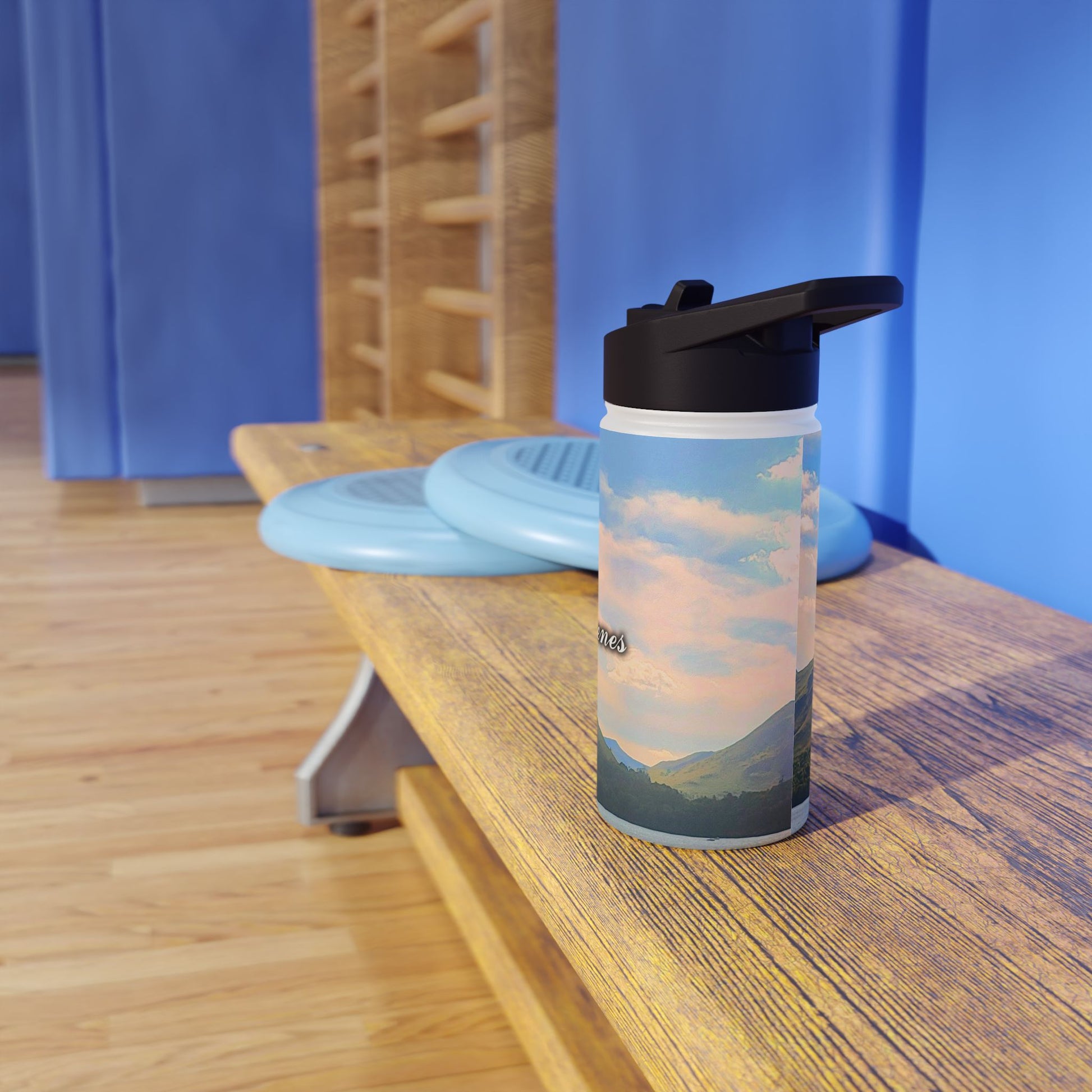 Nature-Inspired Stainless Steel Water Bottle - Outdoor Adventure Hydration, Eco-Friendly Gift for Hikers, Travel and Camping Essentials