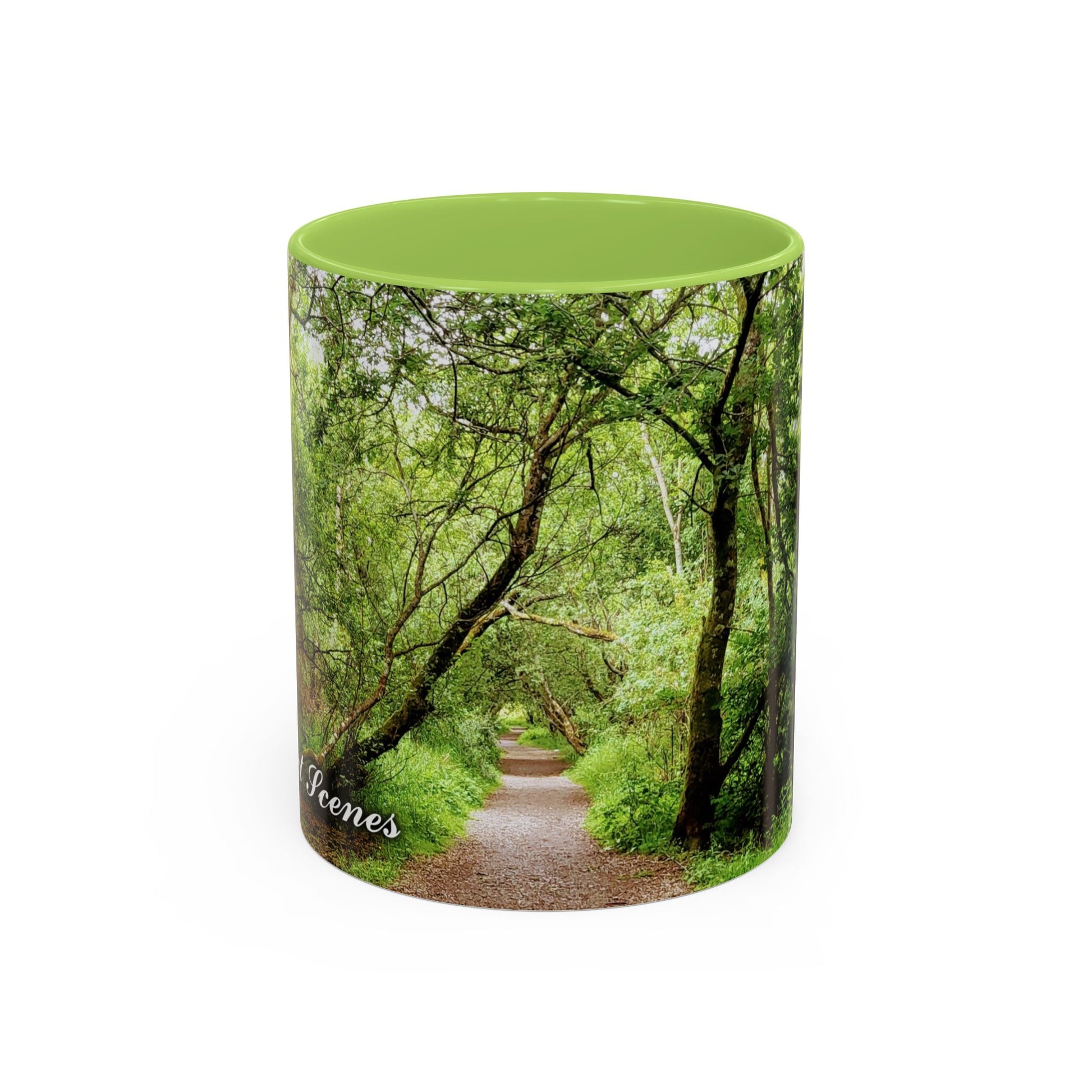 Forest way Coloured Coffee Mug