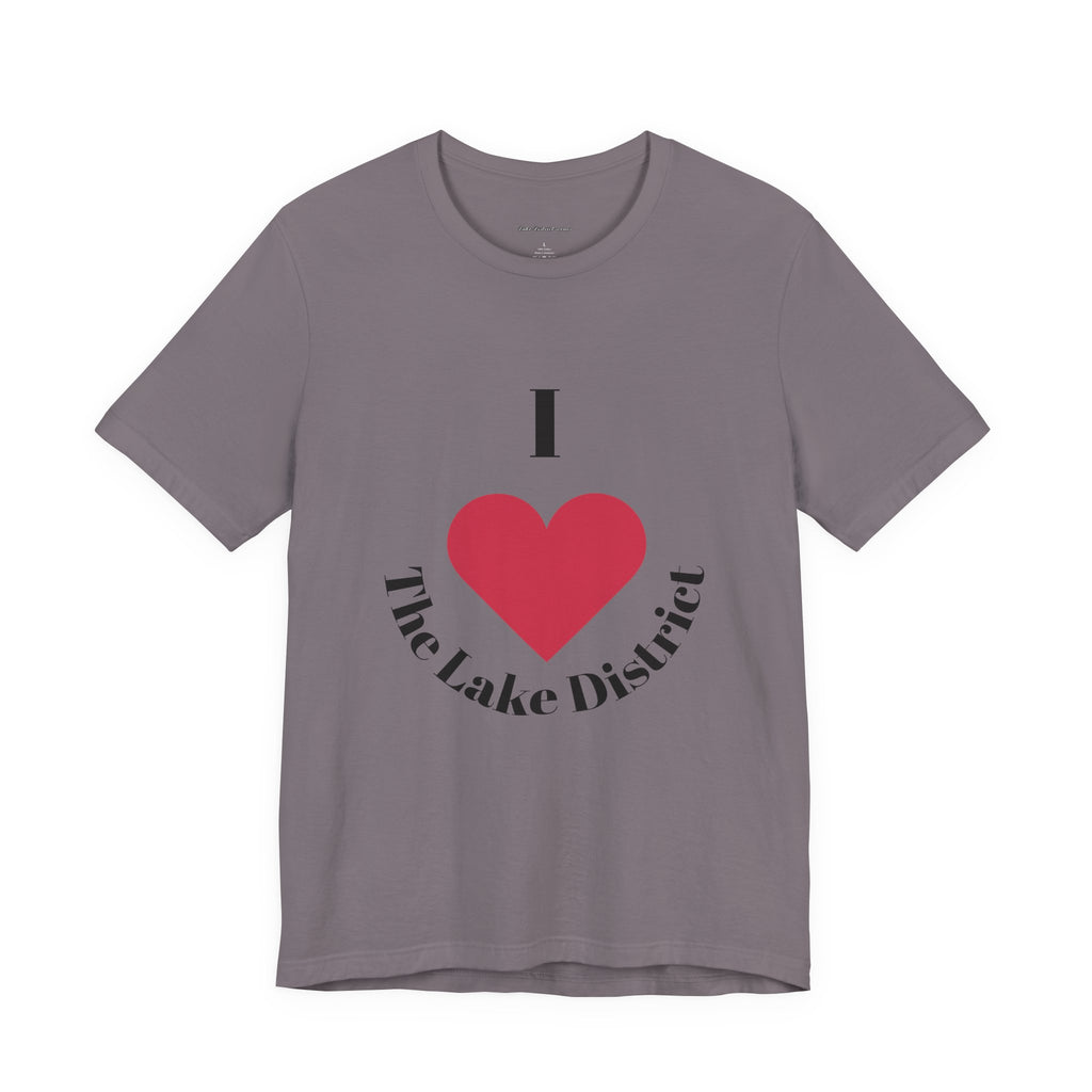 I Love The Lake District Unisex Tee