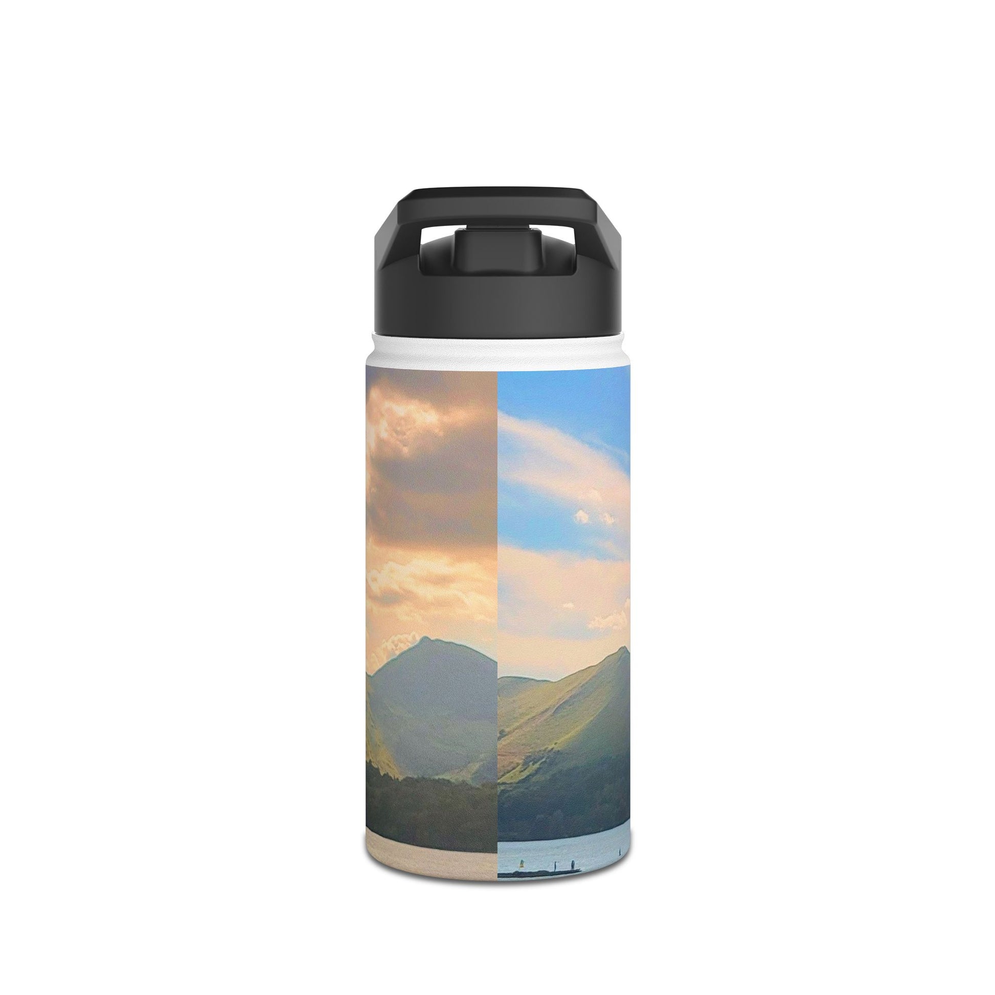 Nature-Inspired Stainless Steel Water Bottle - Outdoor Adventure Hydration, Eco-Friendly Gift for Hikers, Travel and Camping Essentials