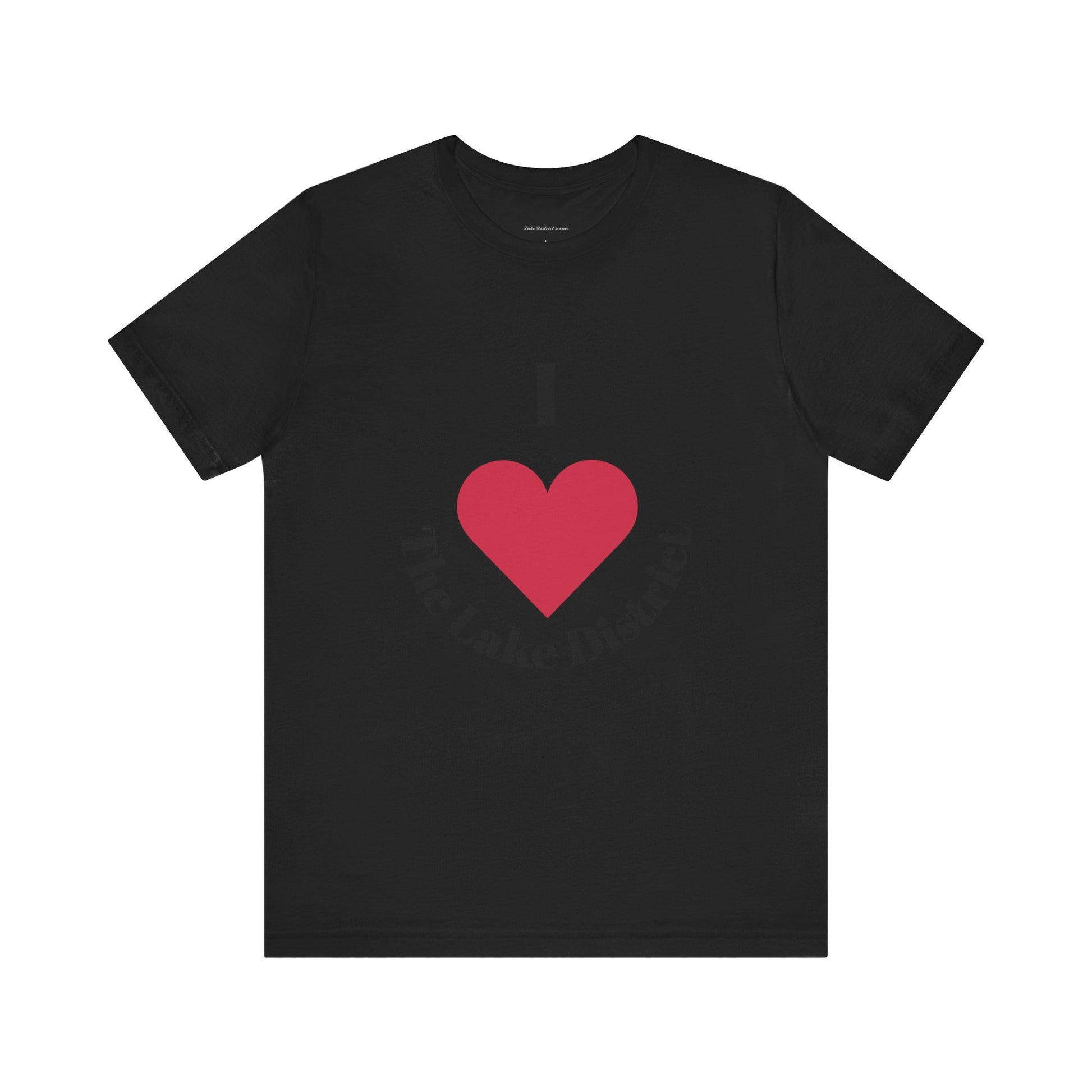 I Love The Lake District Unisex Tee