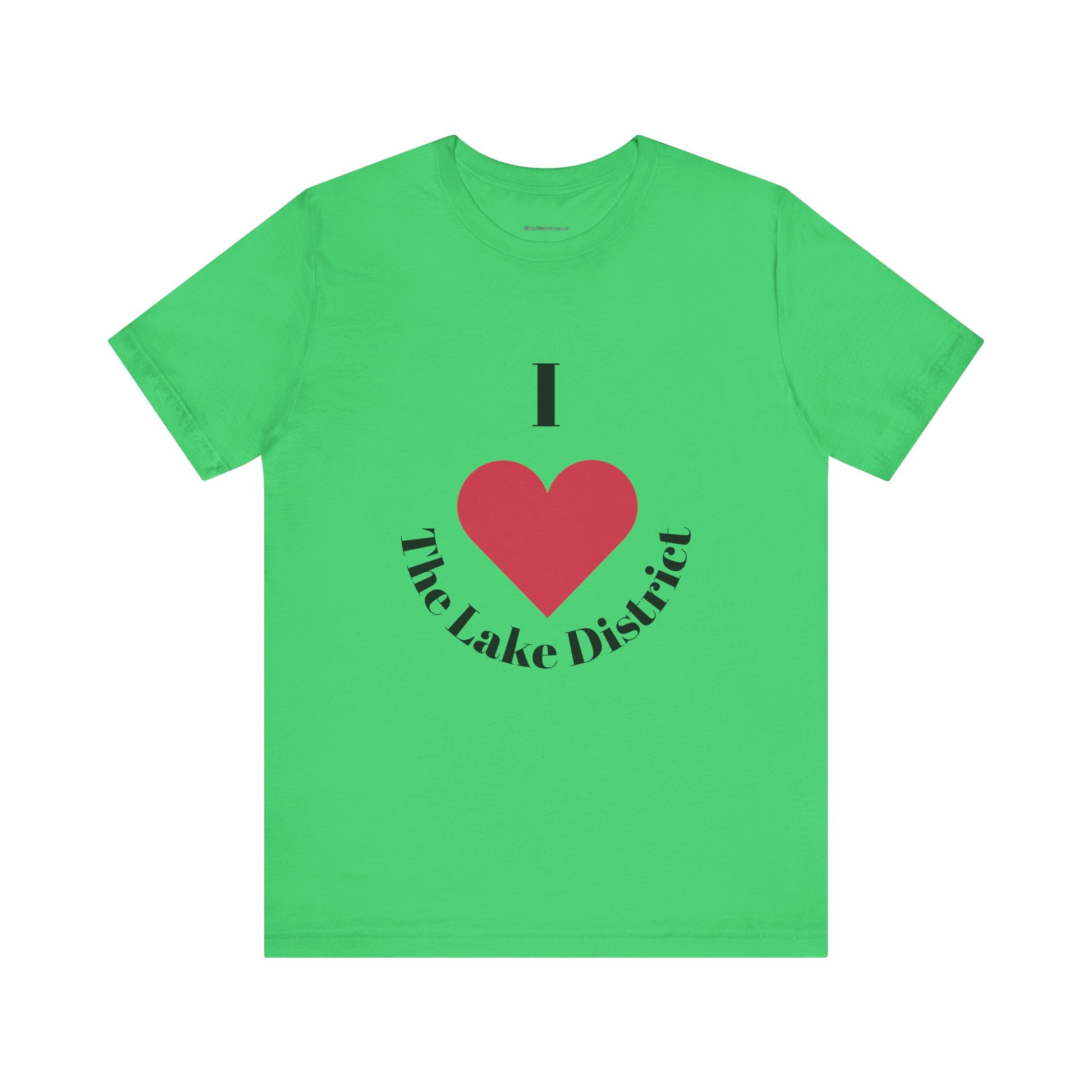 I Love The Lake District Unisex Tee