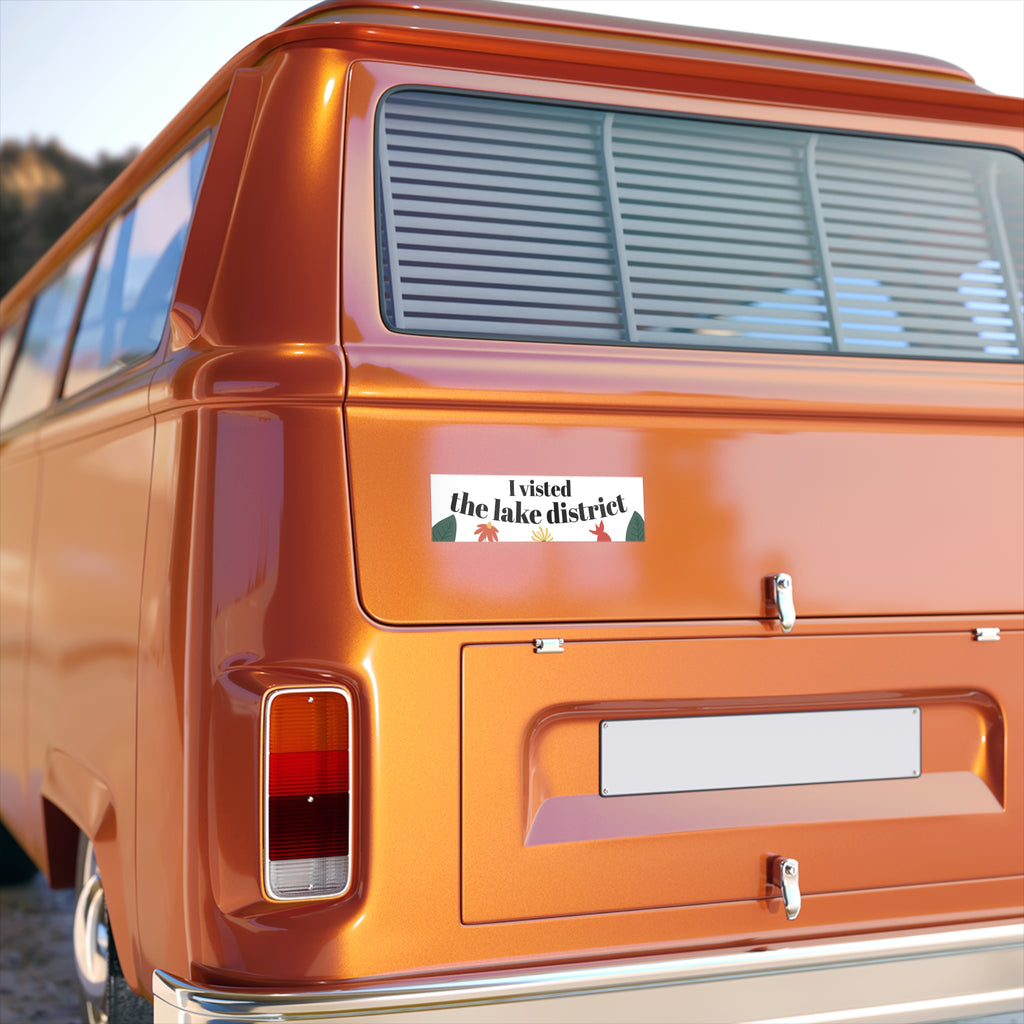 I Visited the Lake District – Bumper Sticker