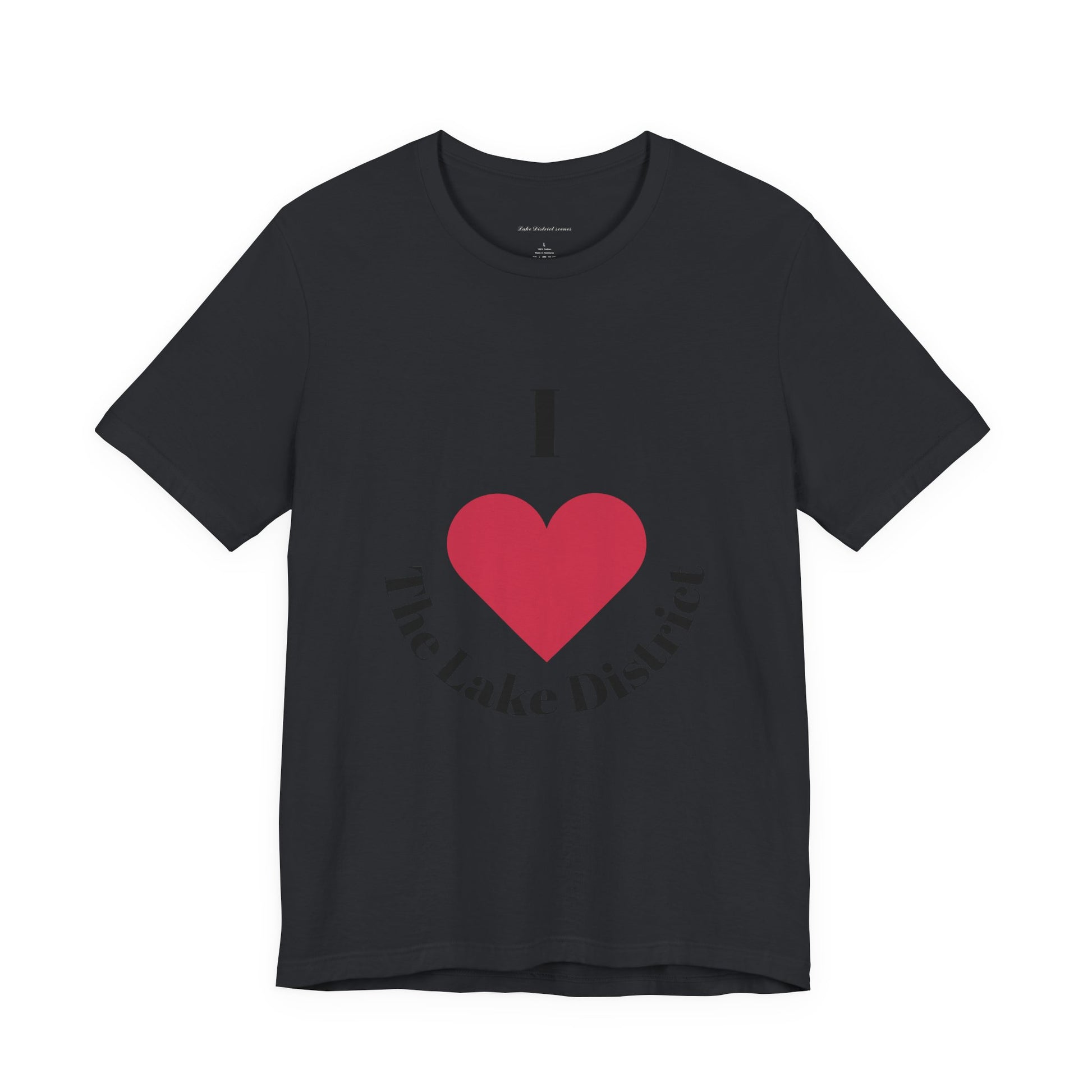 I Love The Lake District Unisex Tee