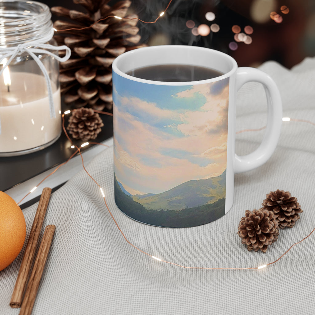 Lake District Sunset Mug