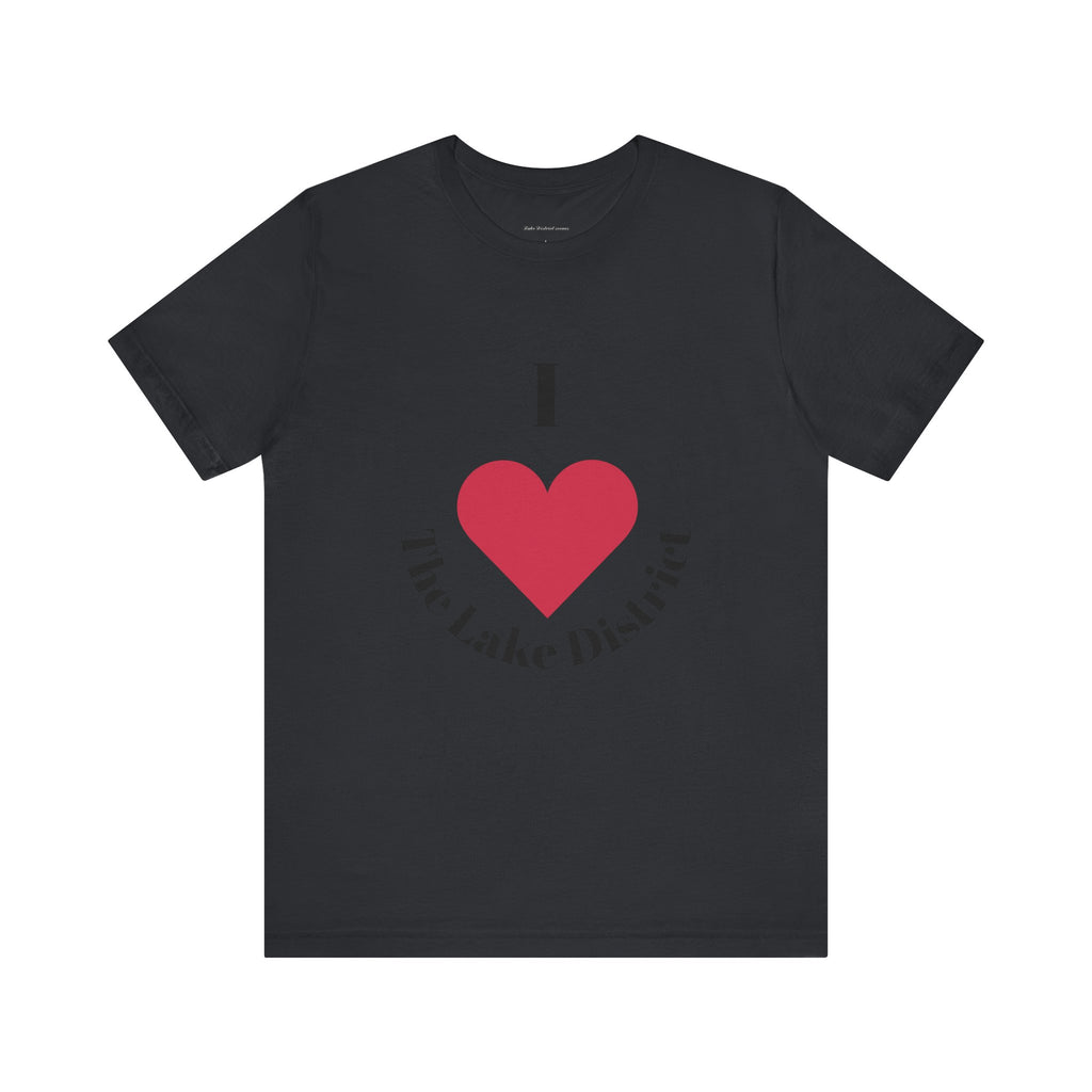 I Love The Lake District Unisex Tee
