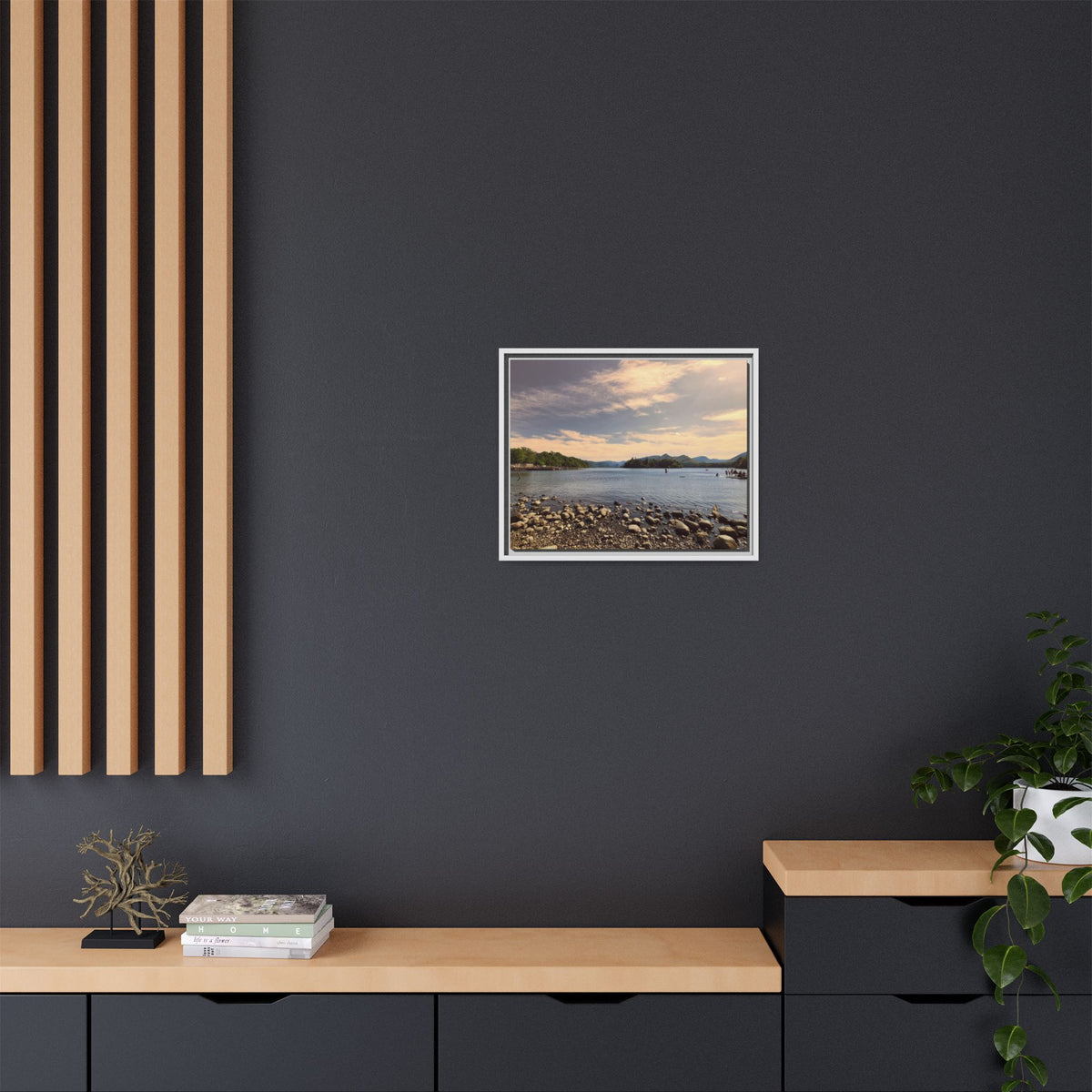 Old Lake (Framed)