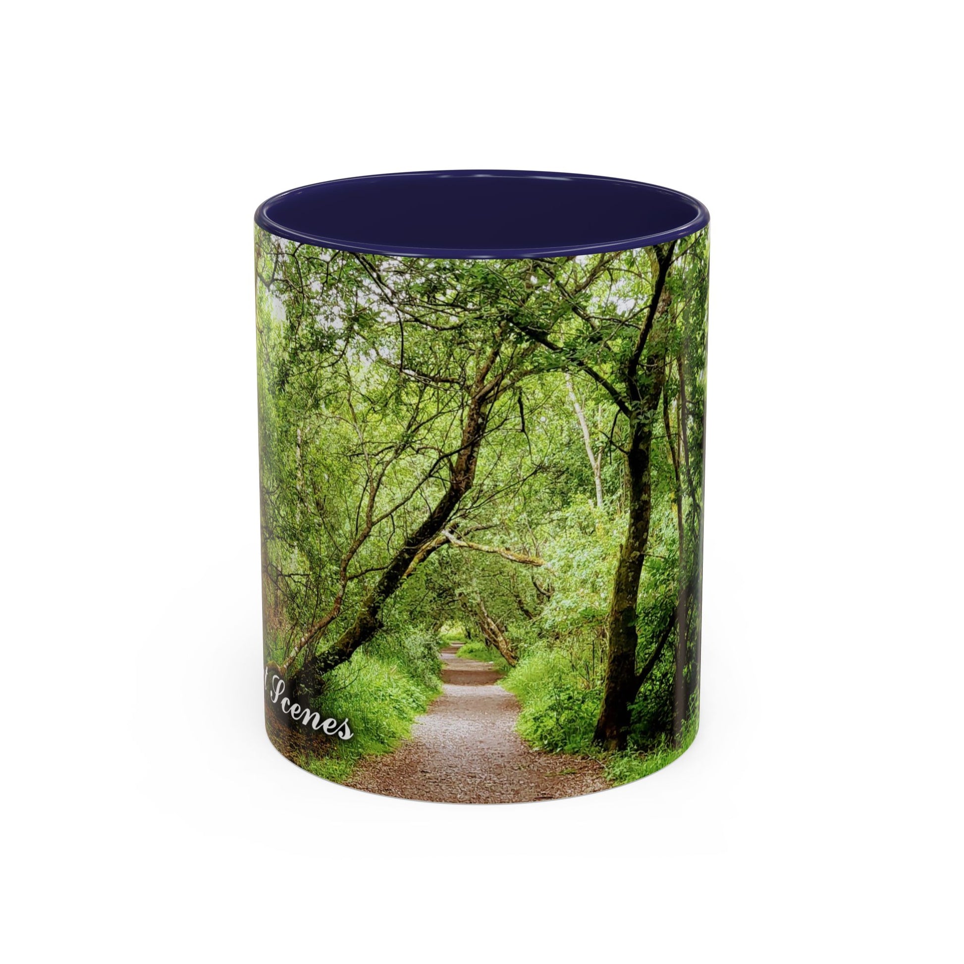 Forest way Coloured Coffee Mug
