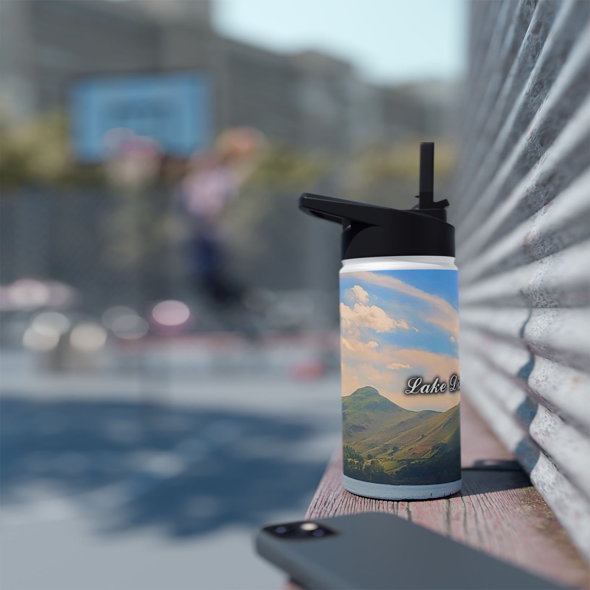Nature-Inspired Stainless Steel Water Bottle - Outdoor Adventure Hydration, Eco-Friendly Gift for Hikers, Travel and Camping Essentials