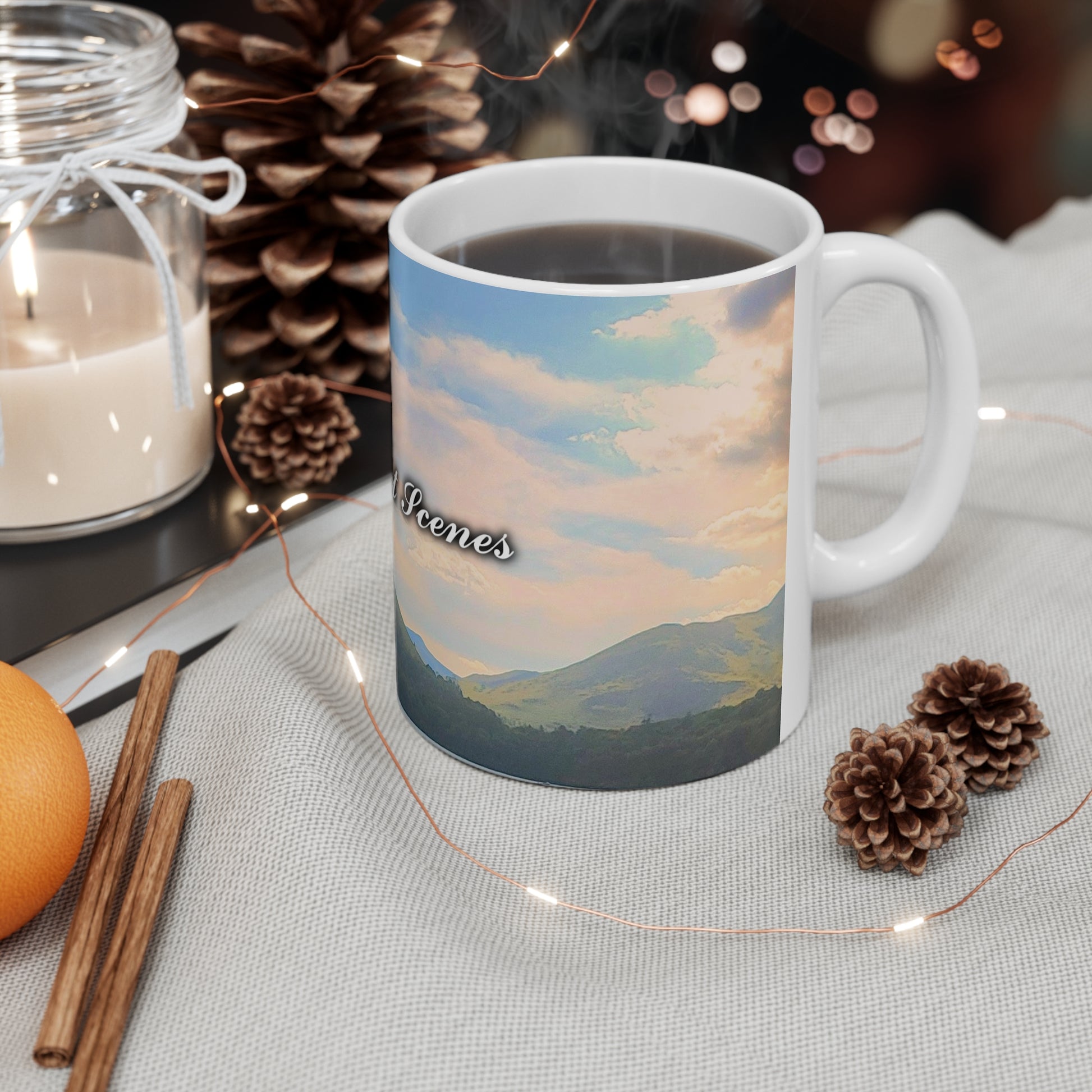 Lake District Sunset Mug