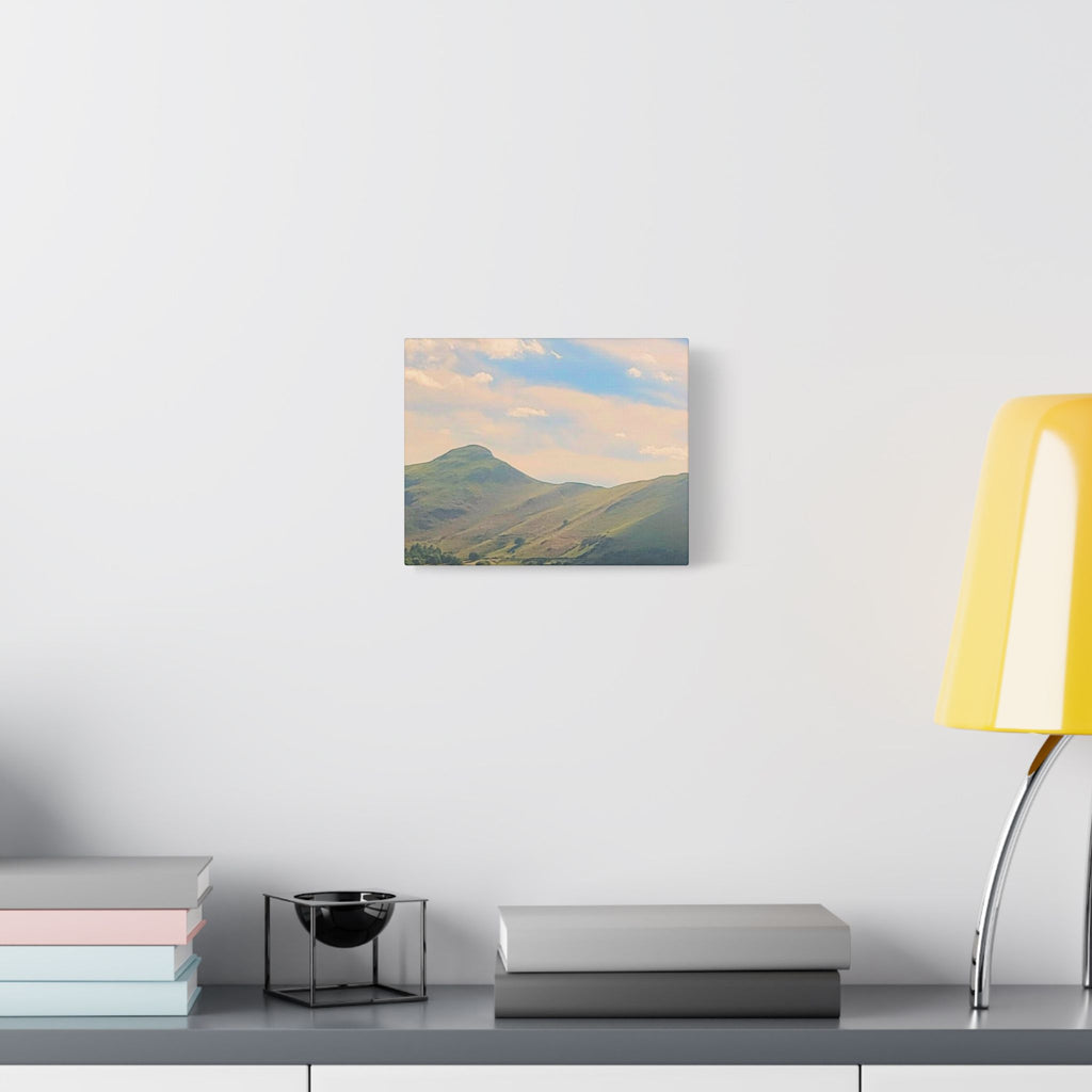 Canvas Print - Lake Mountain Sunset
