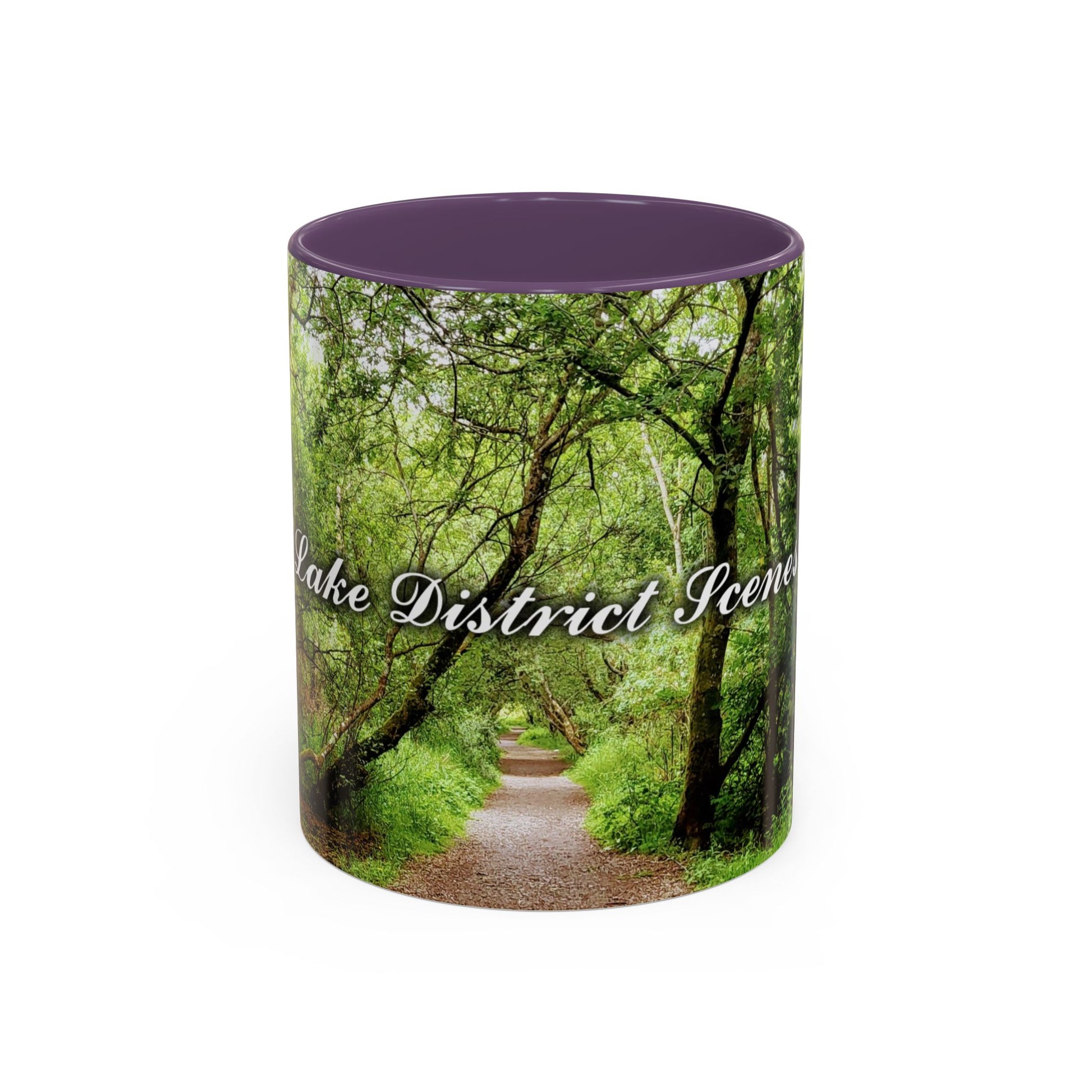 Forest way Coloured Coffee Mug