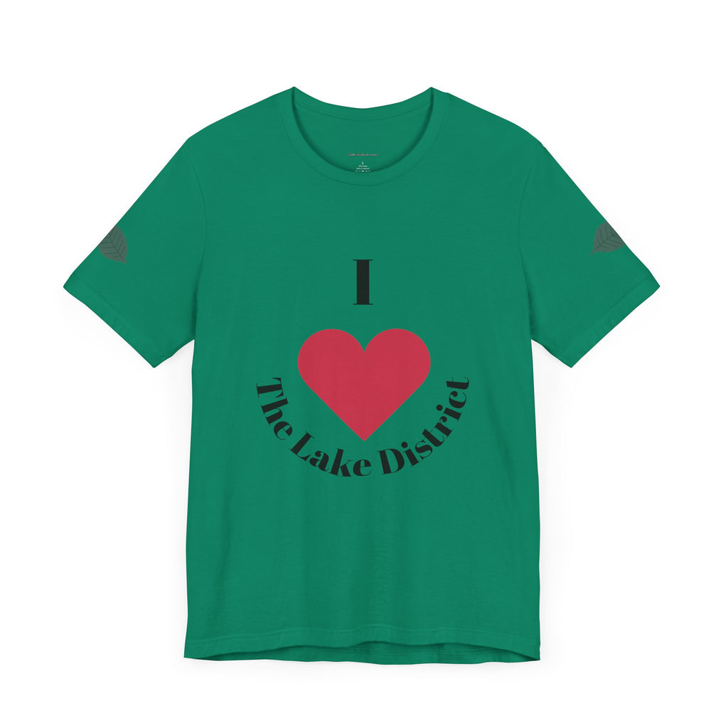 I Love The Lake District Unisex Tee