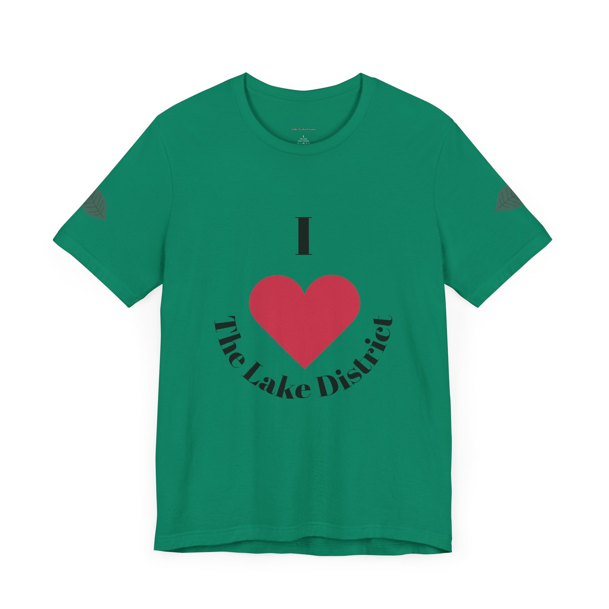 I Love The Lake District Unisex Tee