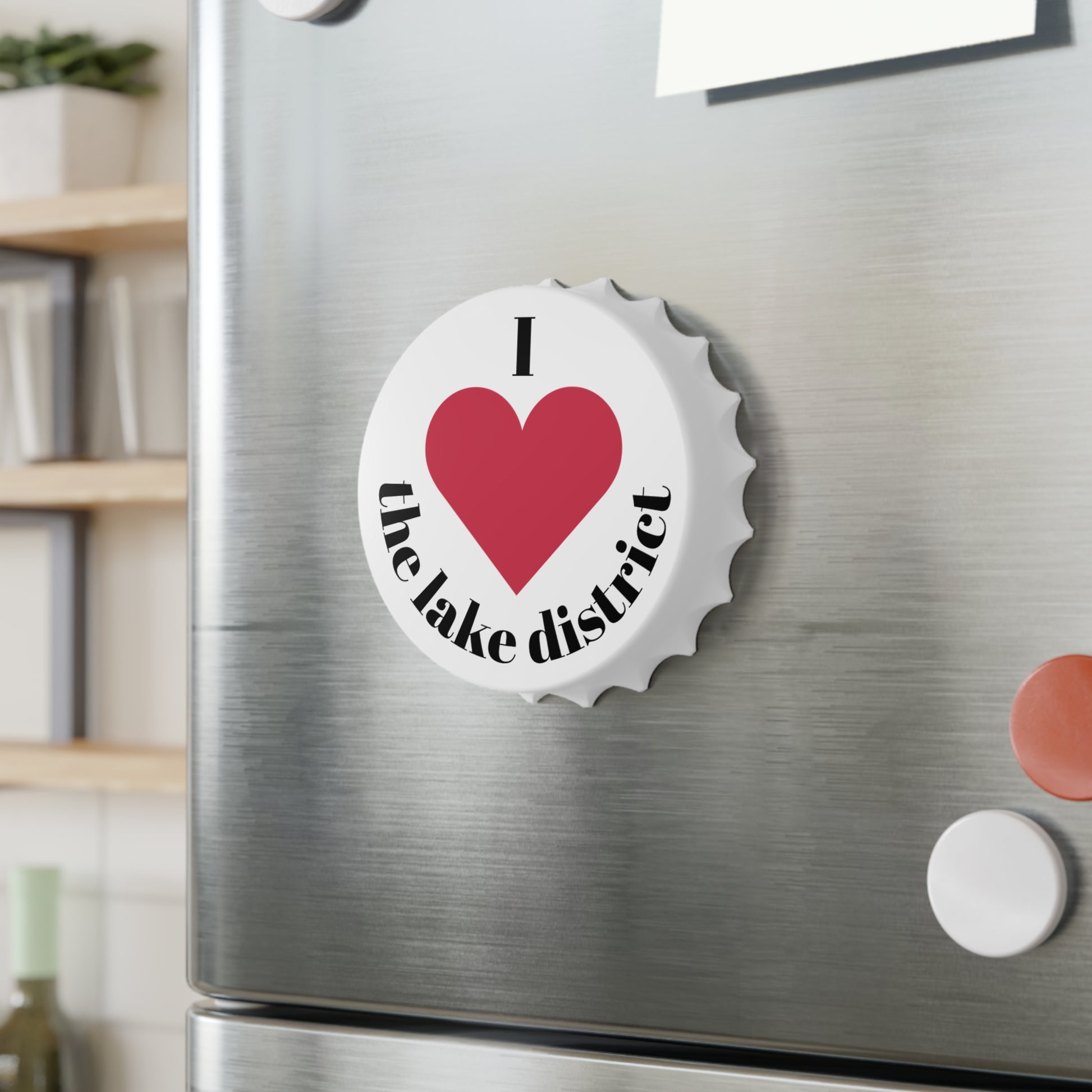 I Love the Lake District Bottle Opener