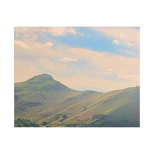 Canvas Print - Lake Mountain Sunset