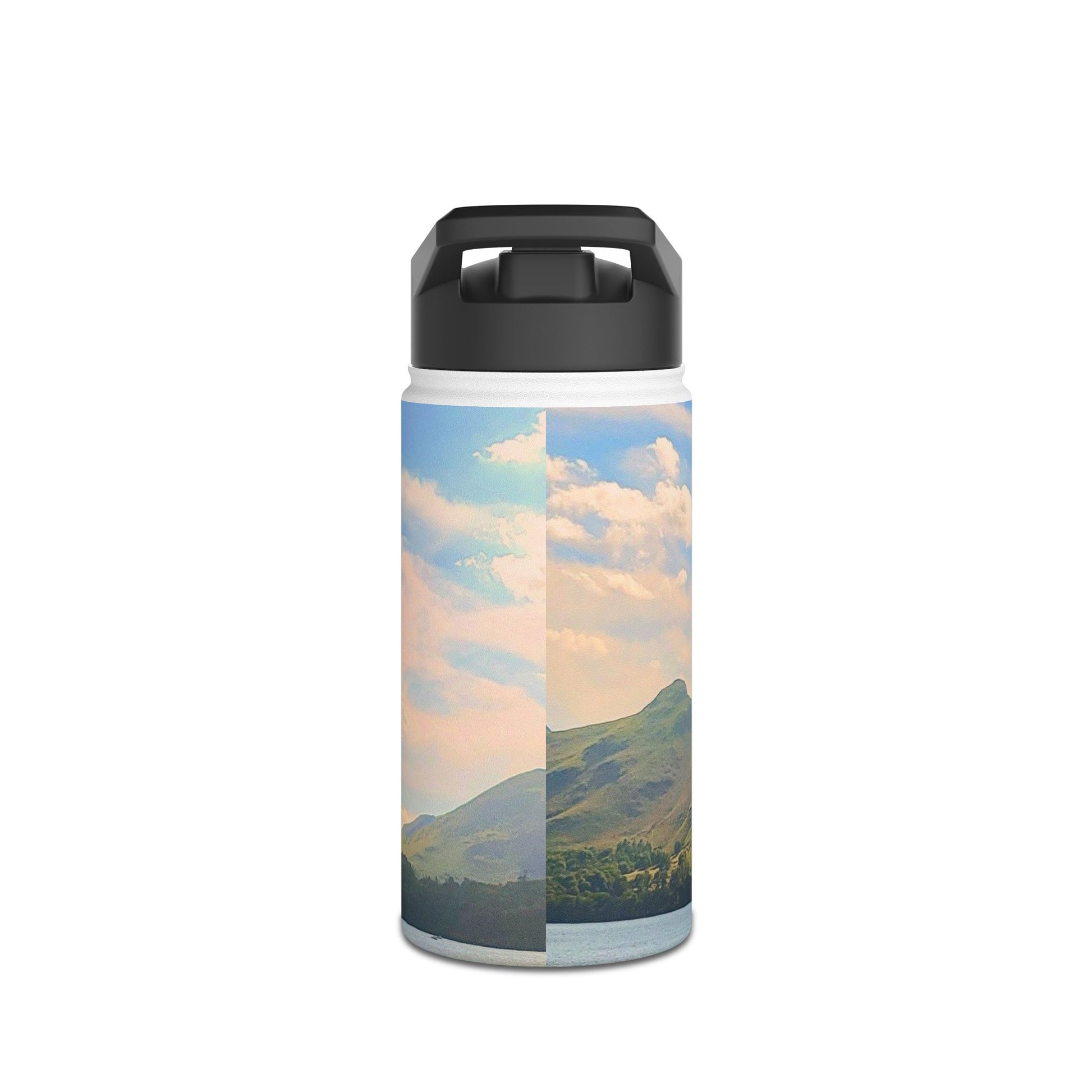 Nature-Inspired Stainless Steel Water Bottle - Outdoor Adventure Hydration, Eco-Friendly Gift for Hikers, Travel and Camping Essentials